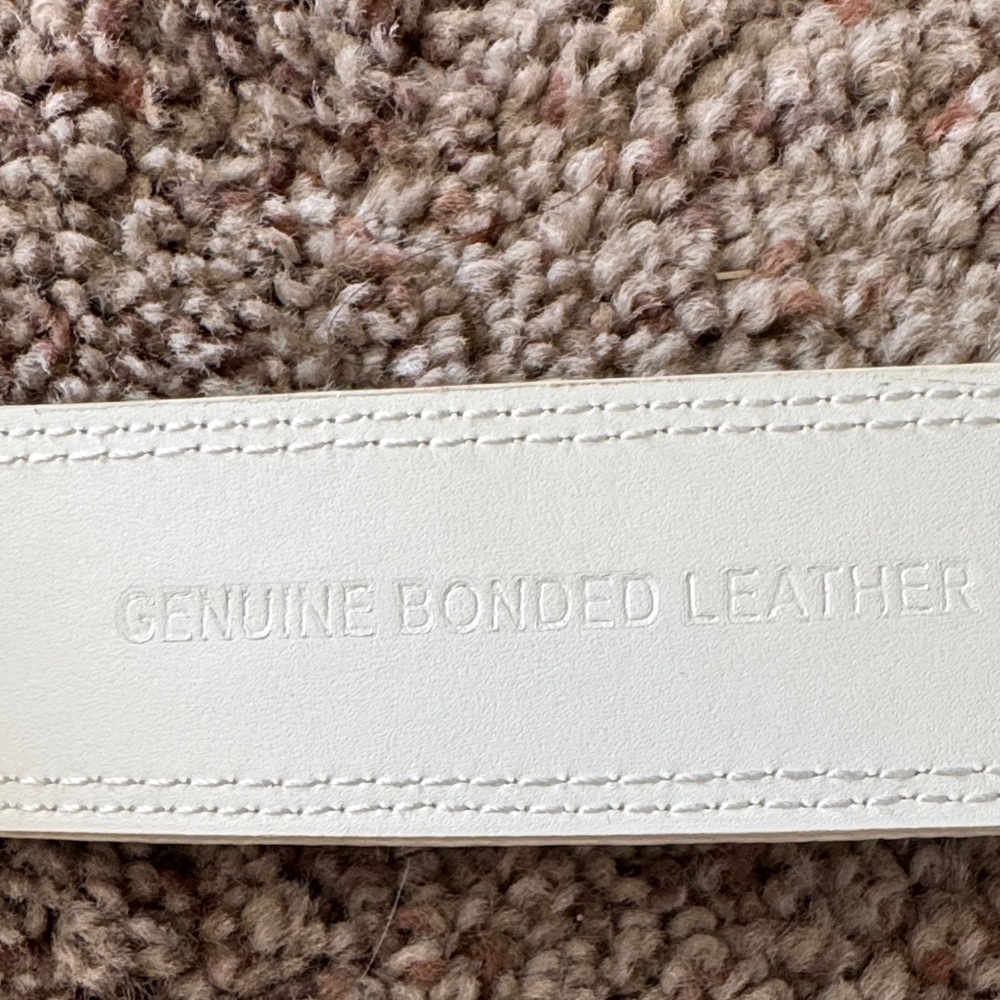 Anne Klein White Belt with Silver Buckle - Picture 5 of 7
